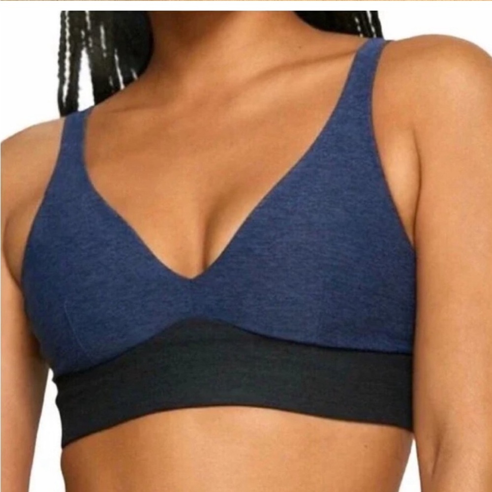 Outdoor Voices Seamless Plunge Bra and Leggings (sz small & Medium)